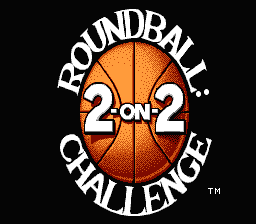 Roundball: 2 on 2 Challenge title screenshot